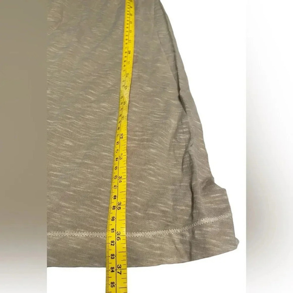 Tommy Bahamas Relax Tan Drawstring Casual Jersey Dress - Picture 8 of 8